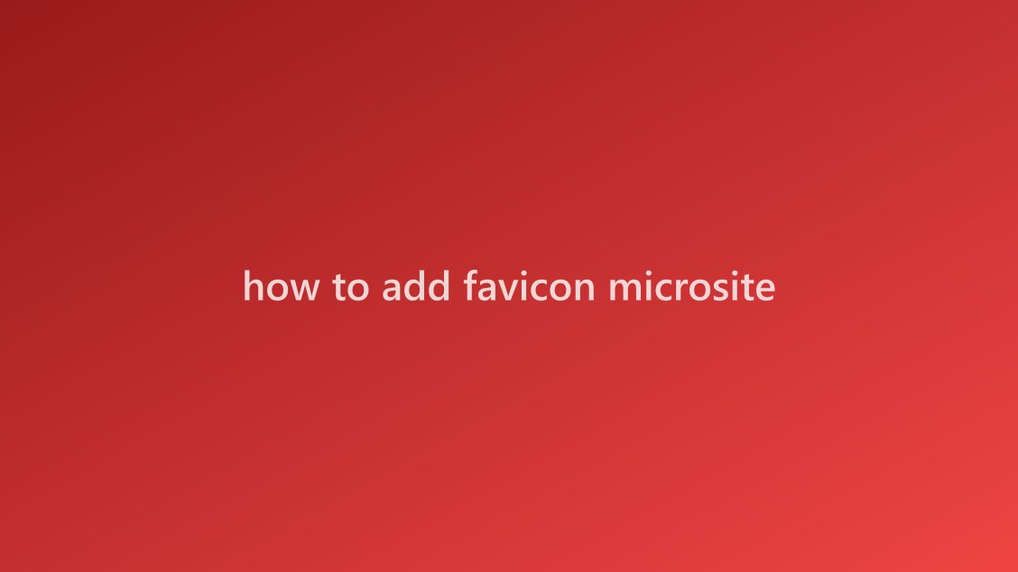 Browser tabs showing microsites with custom favicons in the tab bar
