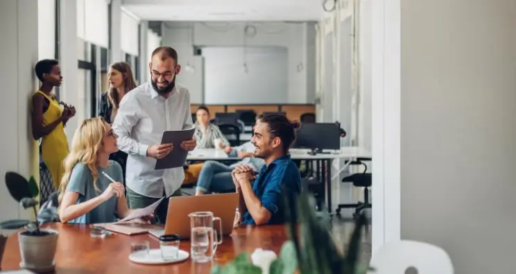 A team office communicating with different perosnality types.