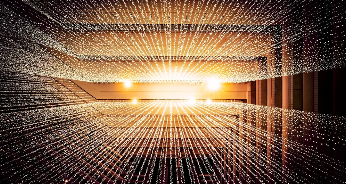 B2B marketer engaging with an interactive content experience on a laptop screen