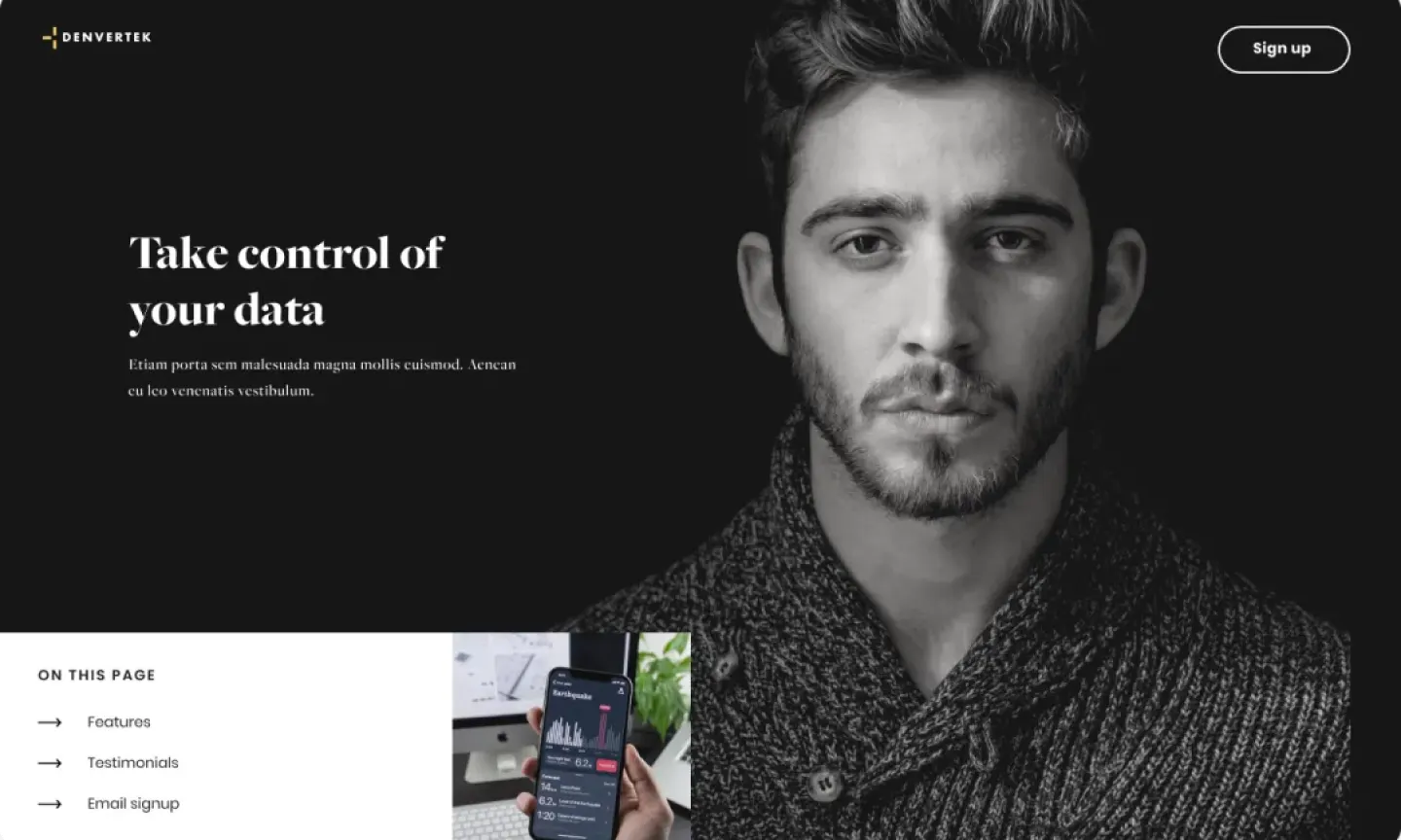 Sales one-pager