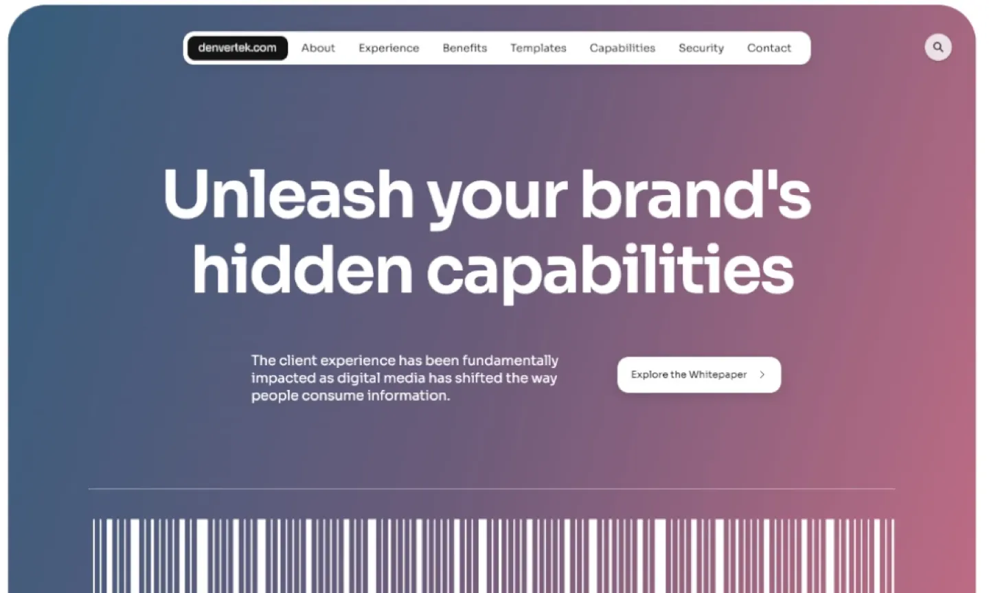 Whitepaper web page