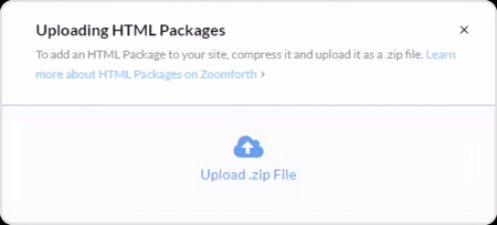 Screenshot of a website used for sales.